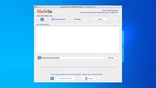 Mailvita EML to MBOX Converter for Mac