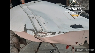 صافکاری بی رنگ pdr درب له شده در مجموعه تکنوروژ کرج 09125347336