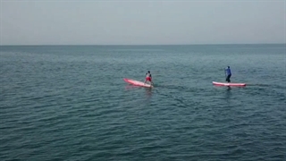 لذت بی نظیر پدلبردینگ روی آب  با پدل برد های POUYANIZ