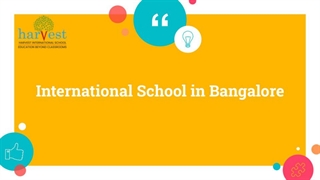 International Schools in Bangalore