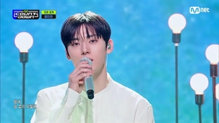 دبیو استیج "HWANG MIN HYUN" با آهنگ "honest" در برنامه Mcountdown