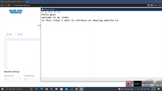 بهترین وب سایت برای زیباسازی کدهای html در 1 ثانیه