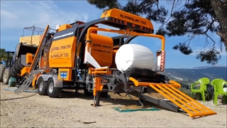 دستگاه سیلاژ علوفه 700 کیلویی- بسته بندی علوفه-شرکت جاوید کشت لیزری