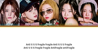 لیریک آهنگ ANTIFRAGILE از LE SSERAFIM