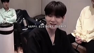 Happy birthday suga ♬♩♪♩ ♩♪♩♬