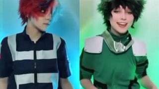 کاسپلی شوتو و میدوریا  و شینسو و کامیناری  و کیریشیما و باکوگو (باکلی زحمت از یوتیوب دانلودکردم)