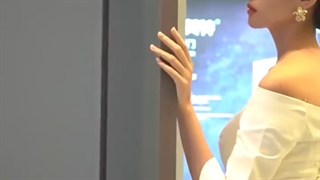 درب اتوماتیک شیشه ای تک لنگه