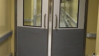 درب اتوماتیک بیمارستانی لولایی