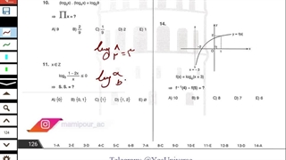 ریاضی یک گالاتا یوس ترکیه | حل معادله لگاریتیمی توسط استاد ممی پور مدرس یوس