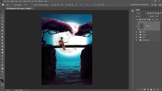 Aesthetic Photo Manipulation Photoshop Tutorial|Speed Art | Free PSD فتوشاپ