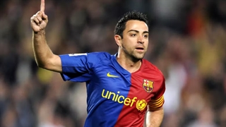 گل ها و پاس گل های ژاوی مقابل رئال مادرید