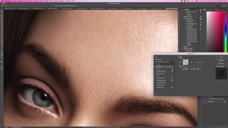 آموزش اکشن فتوشاپ روتوش پوست + دانلود