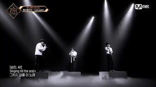 اجرای یونیت وکال stray kids, ATEEZ, BtoB با آهنگ love poem از آیو در قسمت هشتم برنامه کینگدام