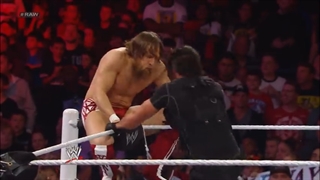 مسابقه کشتی کج - 11 نفر به 3 نفر در raw 2013 - تاریخ : سپتامبر 23