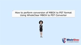 WholeClear MBOX to PST Converter Software