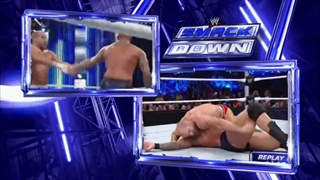 مسابقه randy Orton vs Cesaro در اسمکدان ۲۰۱۳