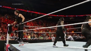 مسابقه رومن رینز و رندی اورتون در RAW ۲۰۱۴