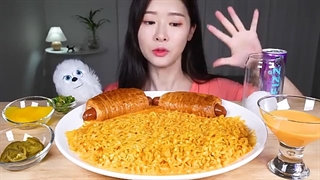 우유로 끓인 핵꾸덕 우유크림진짬뽕 