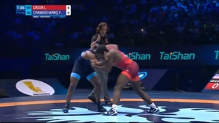 GOLD FS - 70 kg: F. CHAMIZO MARQ (ITA) df. J. GREEN (USA) by VPO, 8-0