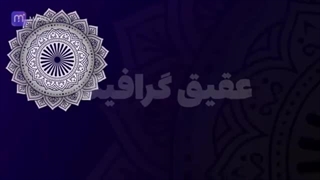 ویدیو فوتیج پس زمینه اسلیمی سبک اسلامی عربی