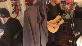 Monday night; recording 4TH OF JULY - Aidan Gallagher