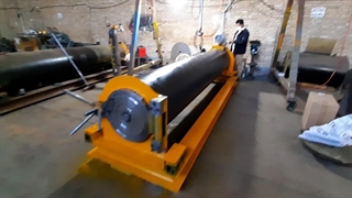 ارسال ابگیر لوله ای فرش ۱۶۰۰ دور به کشور افغانستان شهر غزنی