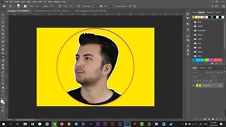 آموزش ساخت عکس پروفایل بیزینسی با فتوشاپ