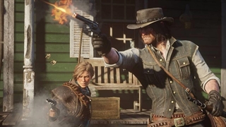 تماشا کنید: گیم پلی شگفت انگیز رد دد ردمپشن 2 Red Dead Redemption 2 - ساویس‌گیم