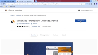 رتبه سایت با سیمیلار وب