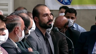 شعرخوانی آقای محمد خادم در دیدار رمضانی با رهبر معظم انقلاب ۱۴۰۲/۰۱/۱۶