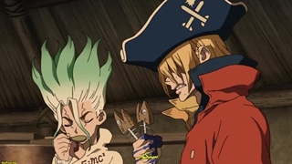 فصل سوم انیمه Dr. Stone قسمت ۱ با زیرنویس فارسی