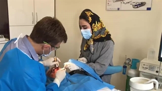 فیلمی از یک جراحی ایمپلنت کاشت ایمپلنت در یک روز