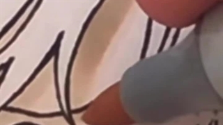 نقاشی زبیایی از دو افسر پلیسمون (چیبا-کون و میکه-چان)