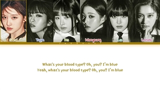 لیریگ آهنگ Blue Blood از گروه I'VE