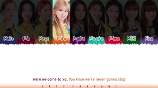 لیریک آهنگ FESTA از گروه ژاپنی NiziU