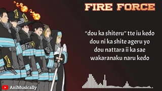 اوپنینگ 2 انیمه fire force
