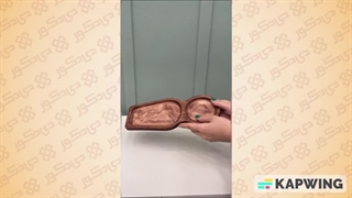 خرید سینی چوبی گلاره
