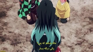 انیمه شیطان کش: آرک دهکده شمشیرساز Kimetsu no Yaiba: Katanakaji no Sato-hen قسمت 2