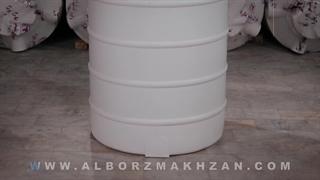 ویدیو مخزن پلی اتیلن 1000 لیتری عمودی بلند