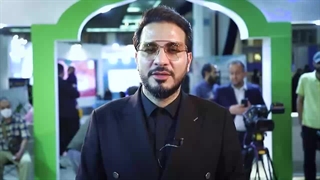 بازدید دکتر حامد شاکر نژاد از سی‌امین نمایشگاه بین‌المللی قرآن کریم فروردین ۱۴۰۲ ترمیم سوختگی