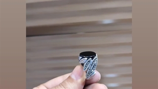 انگشتر مردانه نقره ترک اسپرت