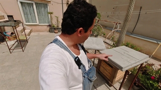 چیدمان پنج موزاییک و نصفی - ولاگ کارهای روزانه