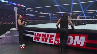 مسابقه کشتی کج - Kane vs Seth Rollins - WWE main event