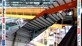 جرثقیل سقفی وزنه | overhead Crane