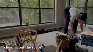 TRANSFORMING MY SUNROOM INTO AN ART STUDIO 