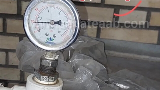 تست فشار لوله نخدار آرکا