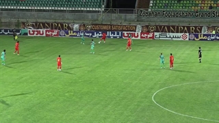 خلاصه بازی ون پارس اصفهان - چوکای تالش