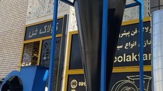 تولید فن سانتریفیوژ موادکش در شیراز شرکت کولاک فن 09177002700