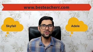 بستیچر- آموزش زبان انگلیسی با موسیقی - آهنگ Skyfall از Adele- پارت 1