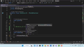 آموزش درخواستی | حرکت آبجکت تا نقطه مد نظر و برگشت آن در یونیتی